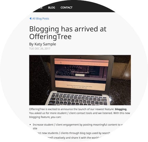 Blog Page | OfferingTree dashboard analytics