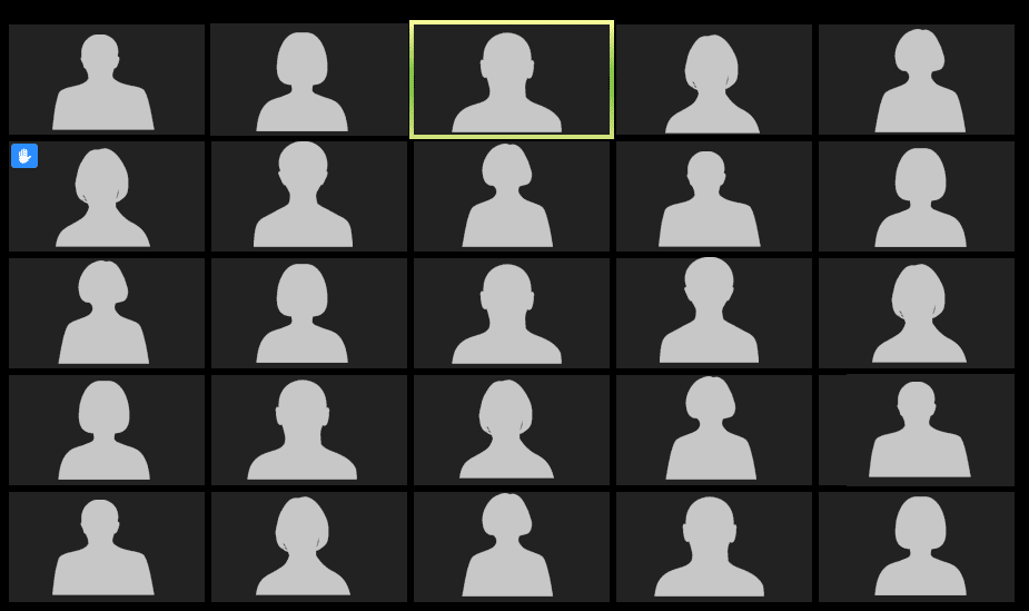 People on Video Conference Call
