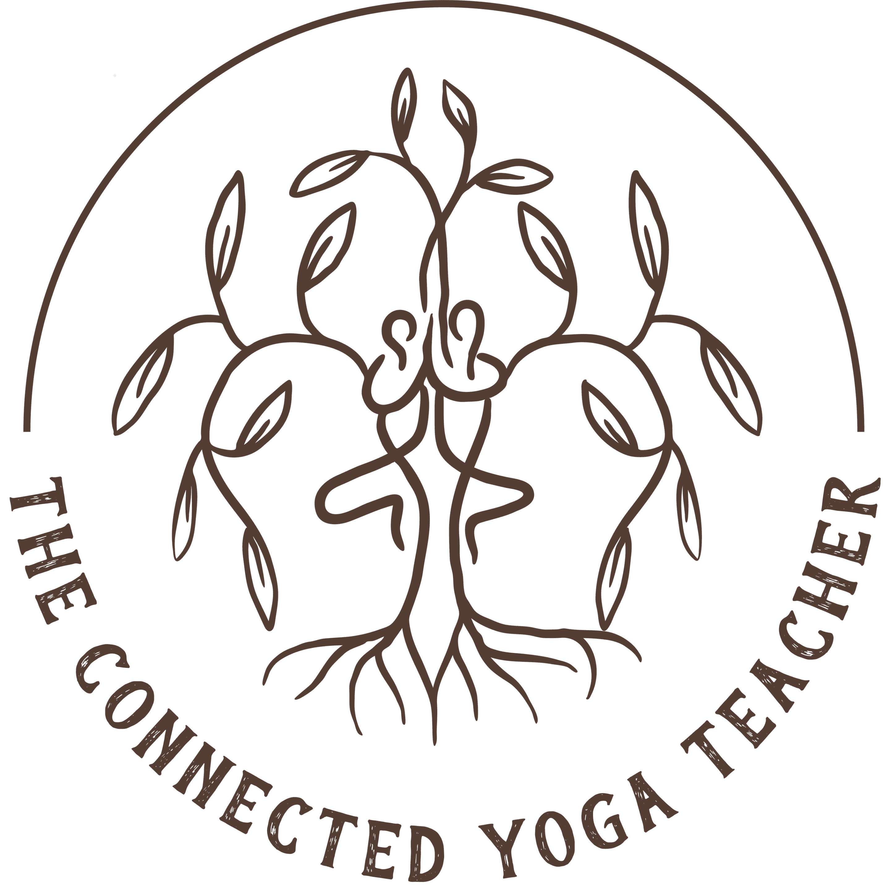 The Connect Yoga Teacher Logo