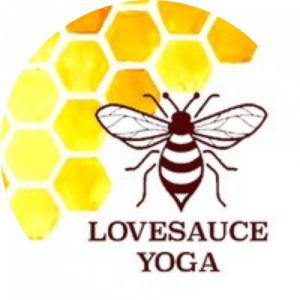 Crisanne Schworn - Lovesauce Yoga | OfferingTree Lovesauce Yoga Logo