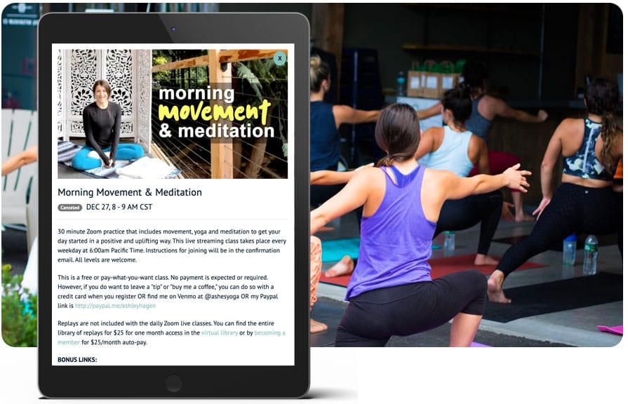 Lovesauce Yoga - Schedule