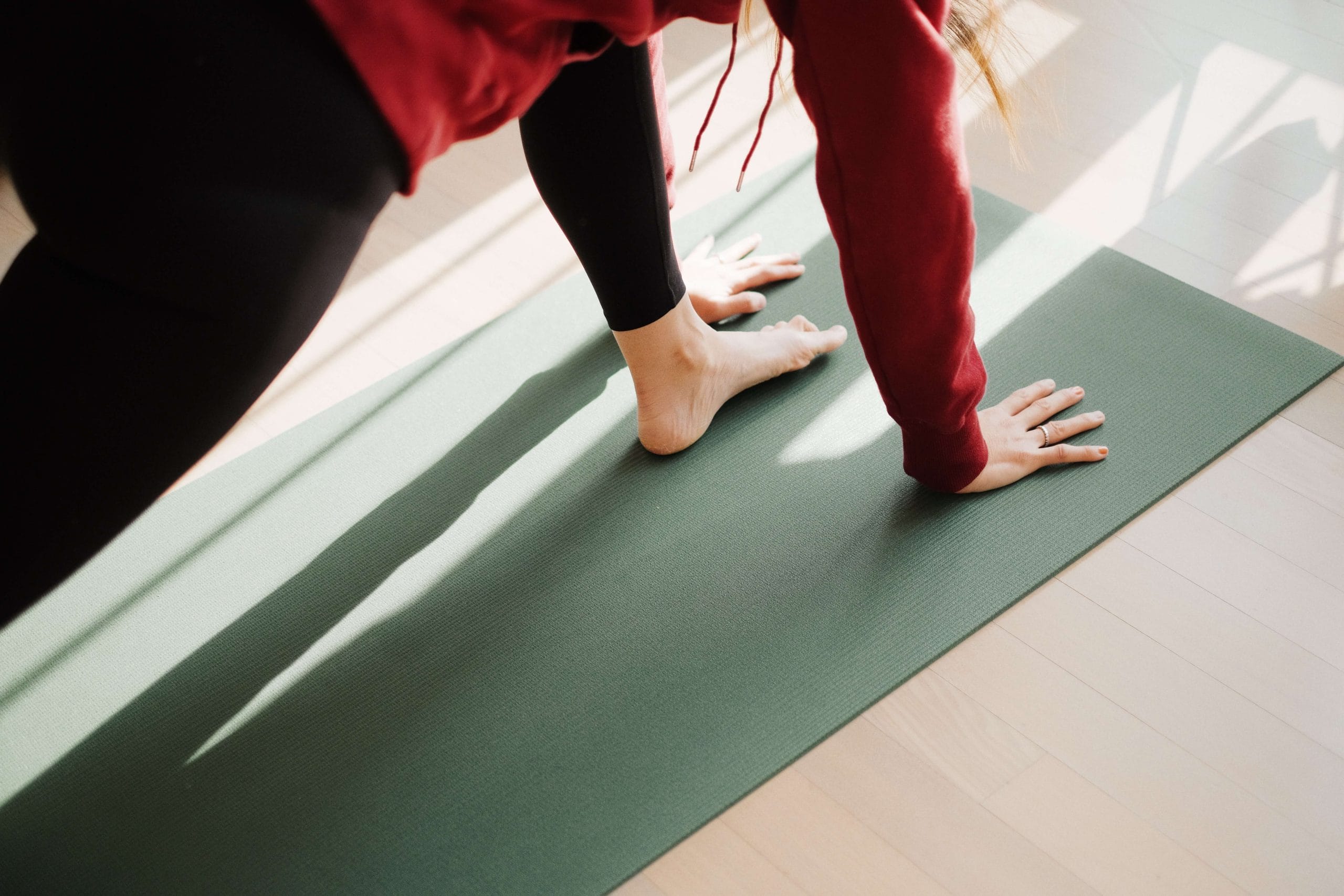 A Person Doing Pilates