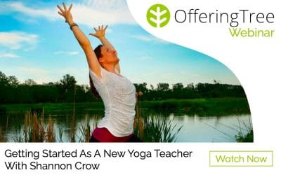 Getting Started As A New Yoga Teacher with Shannon Crow