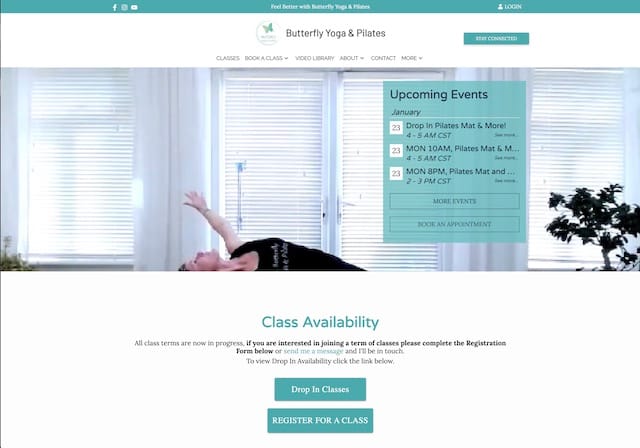 butterfly-yoga-pilates | OfferingTree Butterfly Yoga Pilates