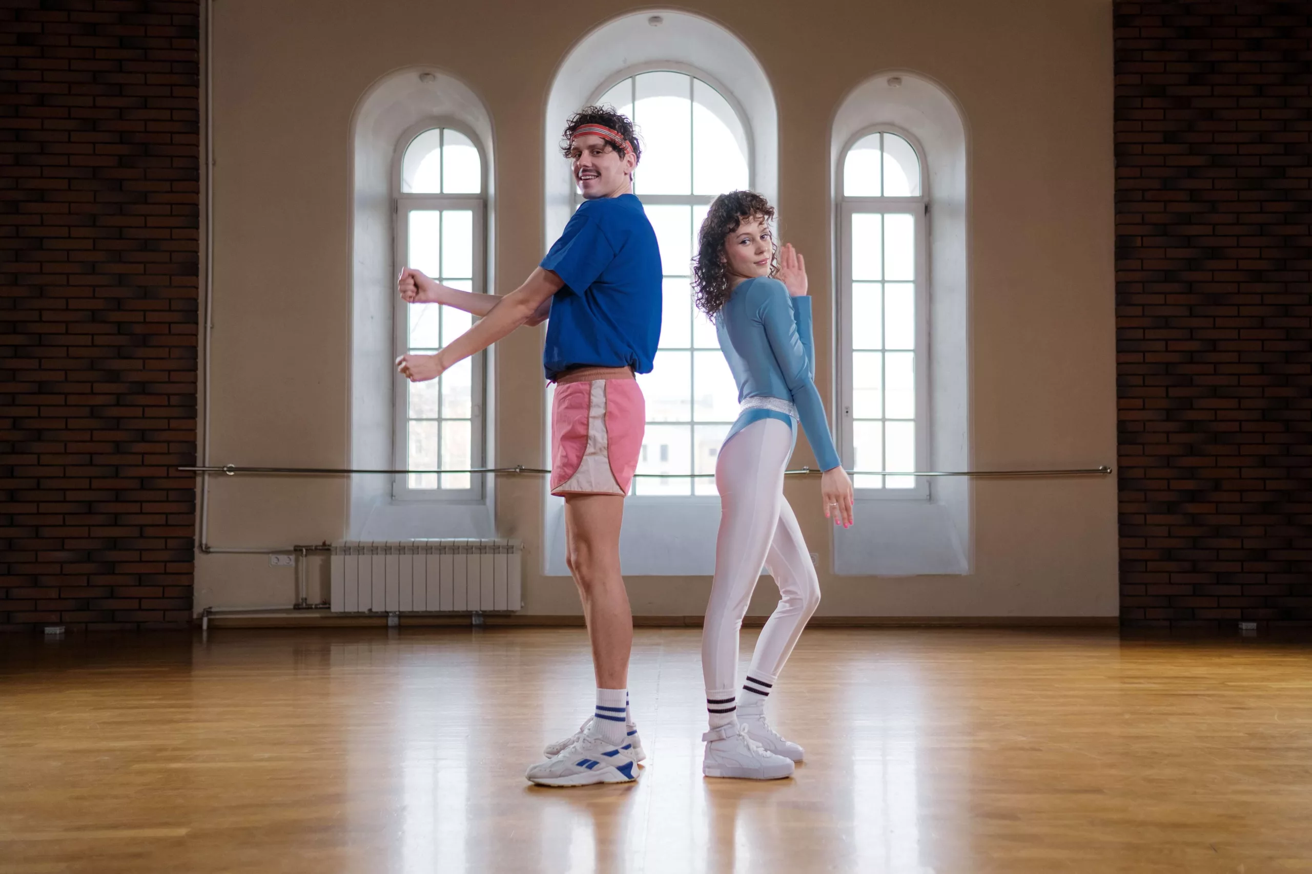 Two People In Dance Studio