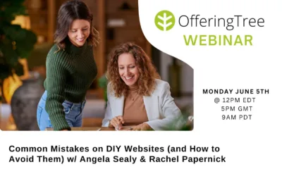 Building DIY Websites w/ Angela Sealy & Rachel Papernick