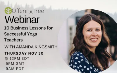 10 Business Lessons for Yoga Teachers