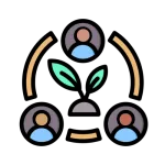 Foster Community Icon | OfferingTree icon representing impact