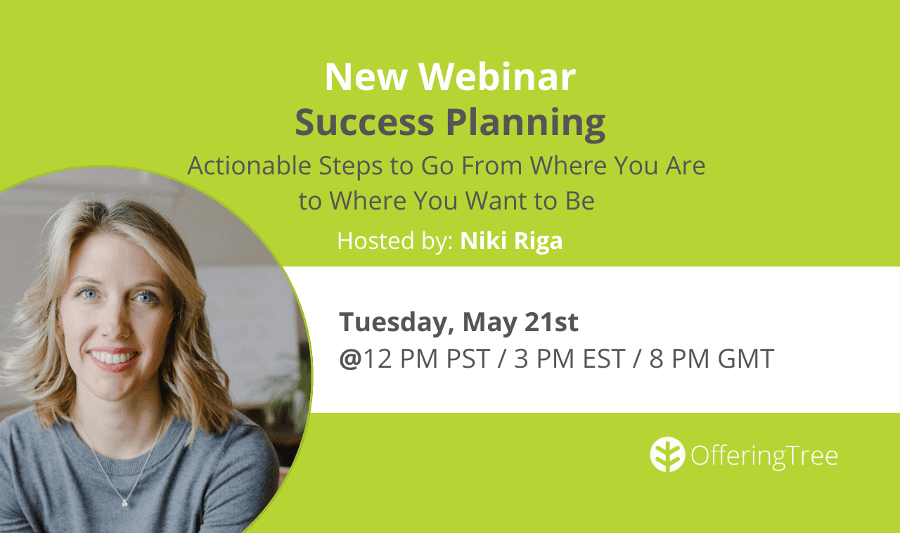 Feature image of Niki Riga Success Planning Webinar