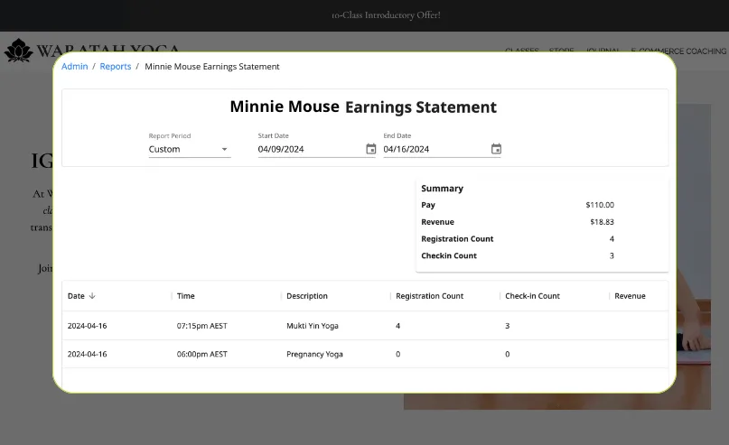 earning statement