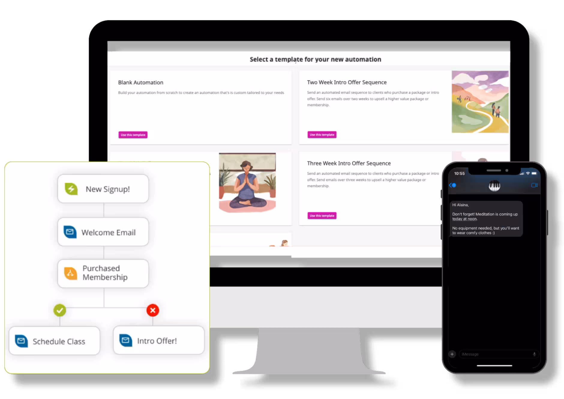 Automatically generate Zoom links with our Zoom Integration