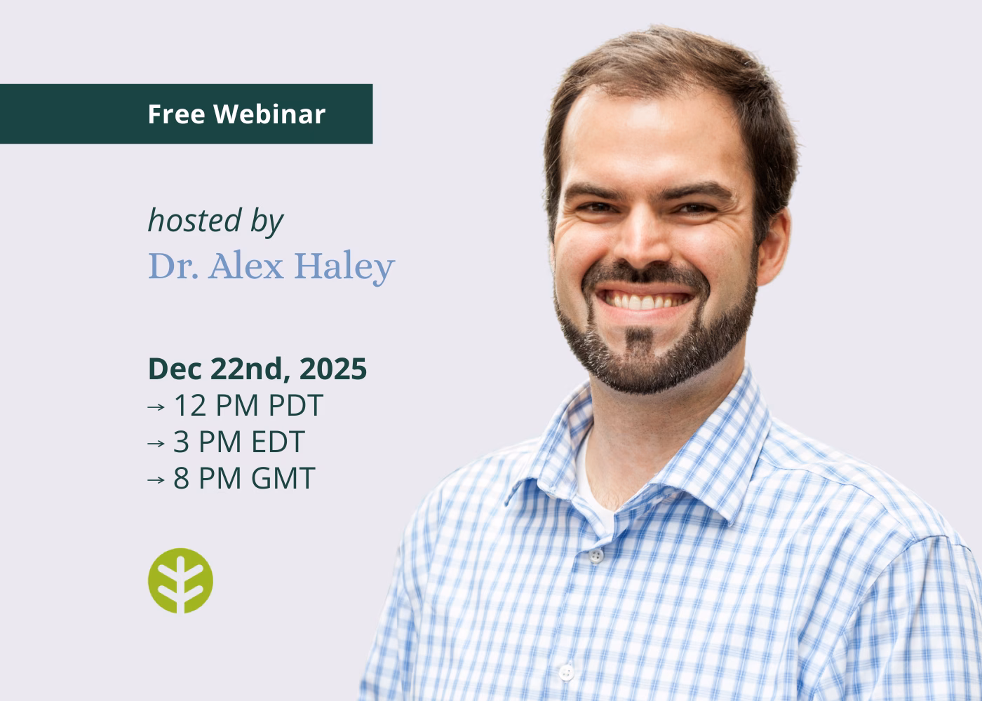 Dr Alex Haley Mitch McGinley Webinar