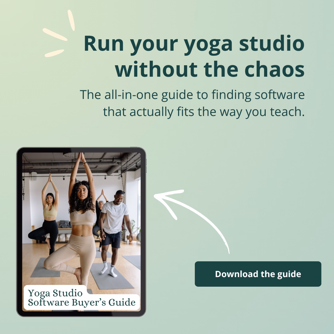 Marketing Checklist for Yoga Studios and Teachers