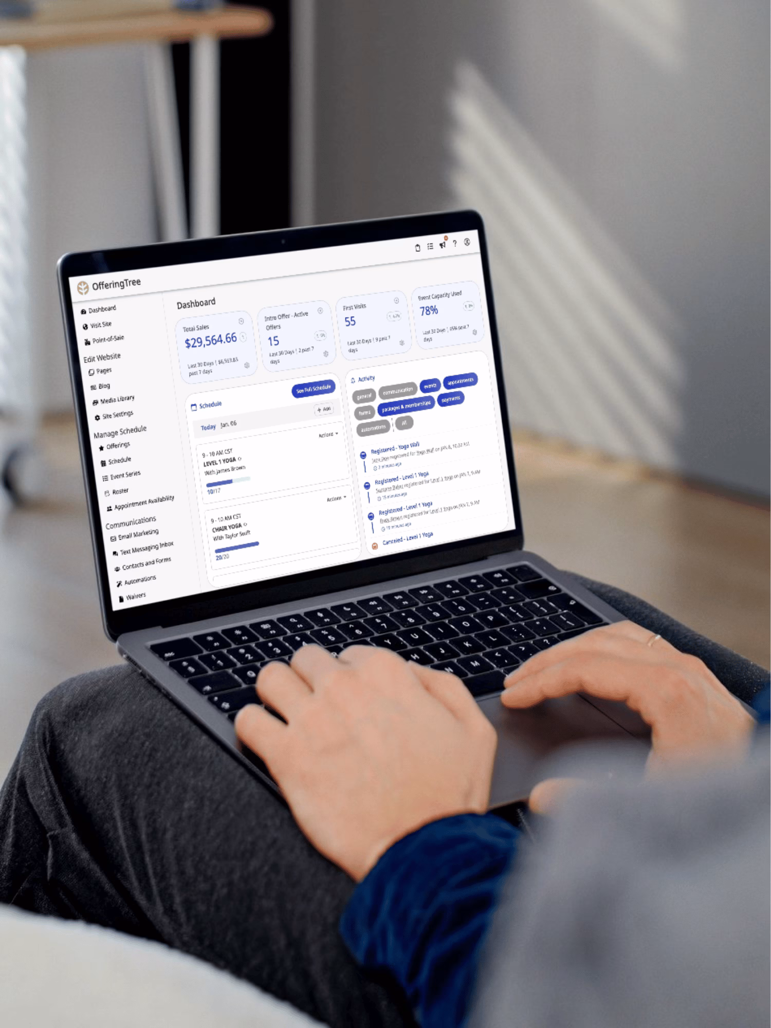 OfferingTree Fitness Studio Software OfferingTree Fitness Studio Software