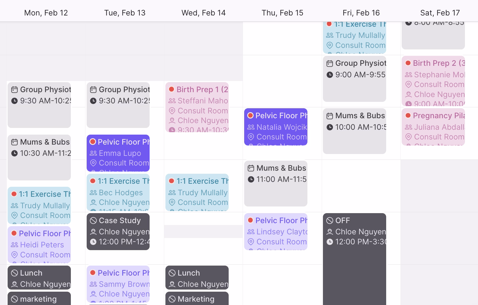 momence Email automations on Offeringtree
